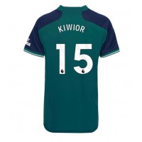 Camisa de time de futebol Arsenal Jakub Kiwior #15 Replicas 3º Equipamento Feminina 2023-24 Manga Curta